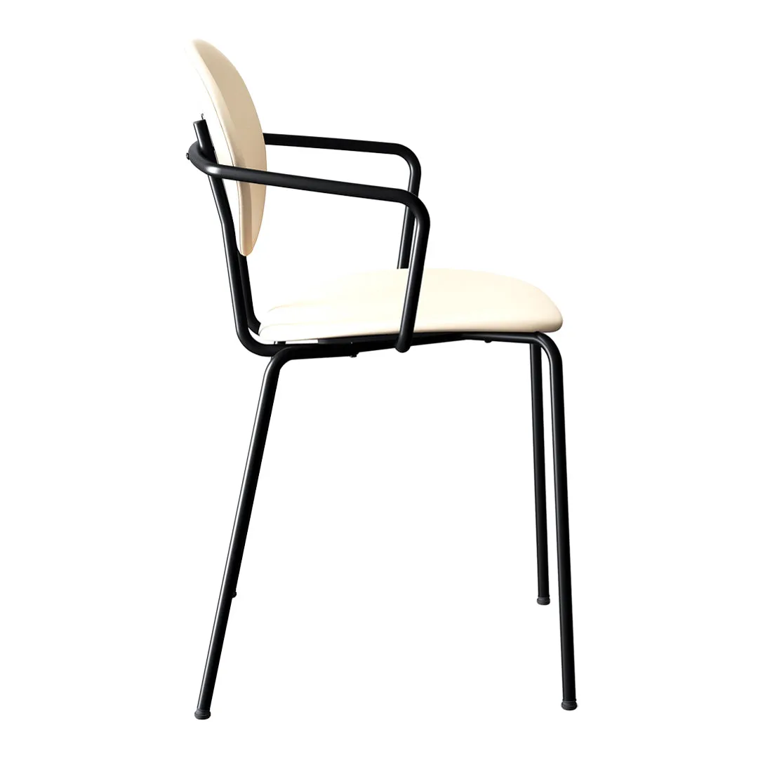 Piet Hein Chair w/ Armrest - Fully Upholstered