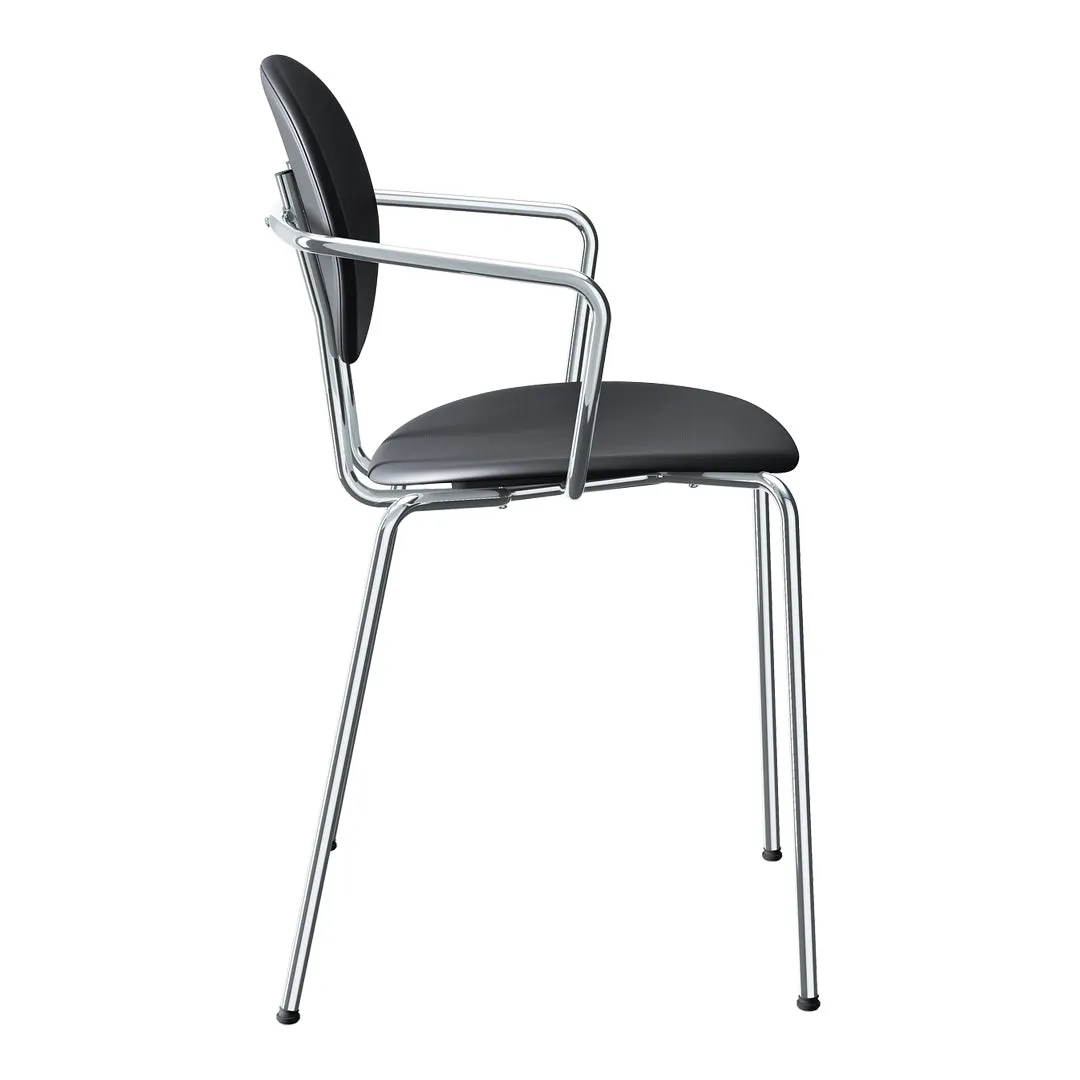 Piet Hein Chair w/ Armrest - Fully Upholstered