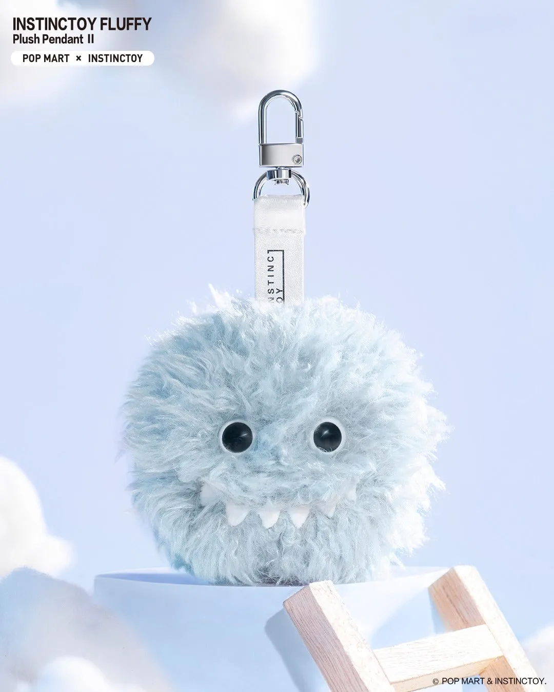 POP MART Instinctoy Fluffy Plush Pendant 2 Series