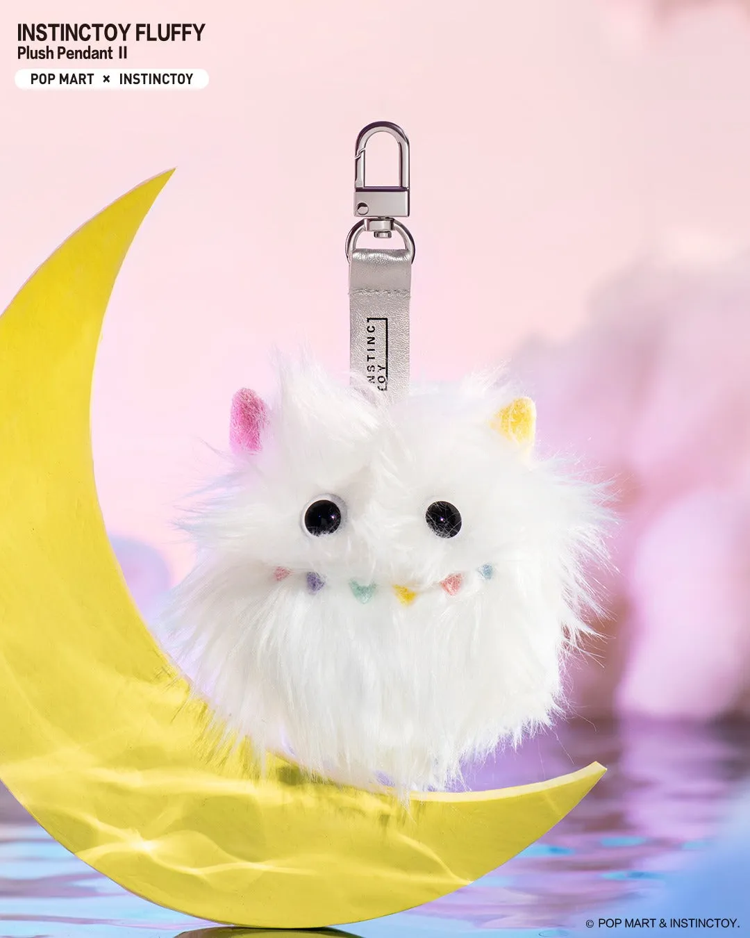 POP MART Instinctoy Fluffy Plush Pendant 2 Series