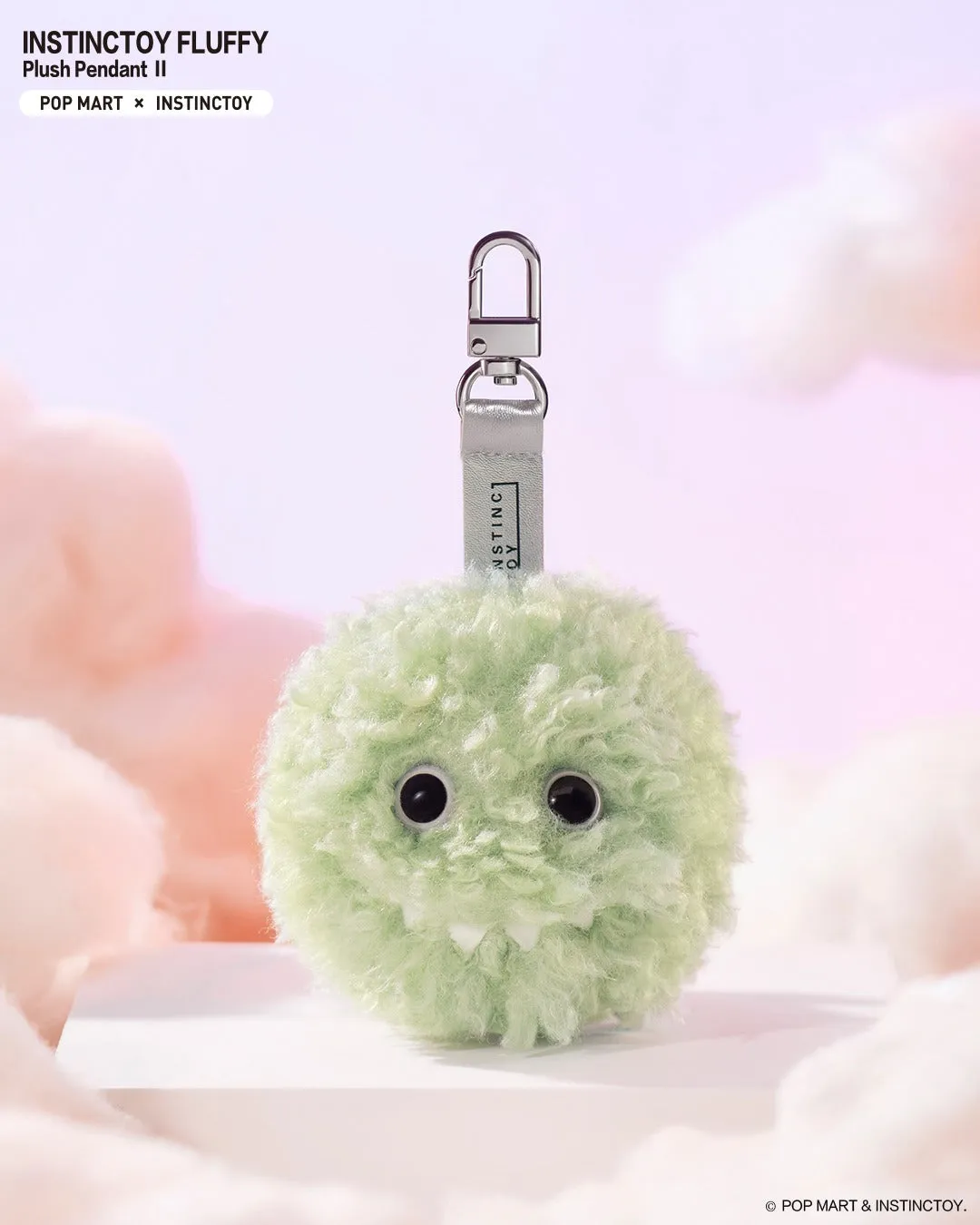 POP MART Instinctoy Fluffy Plush Pendant 2 Series