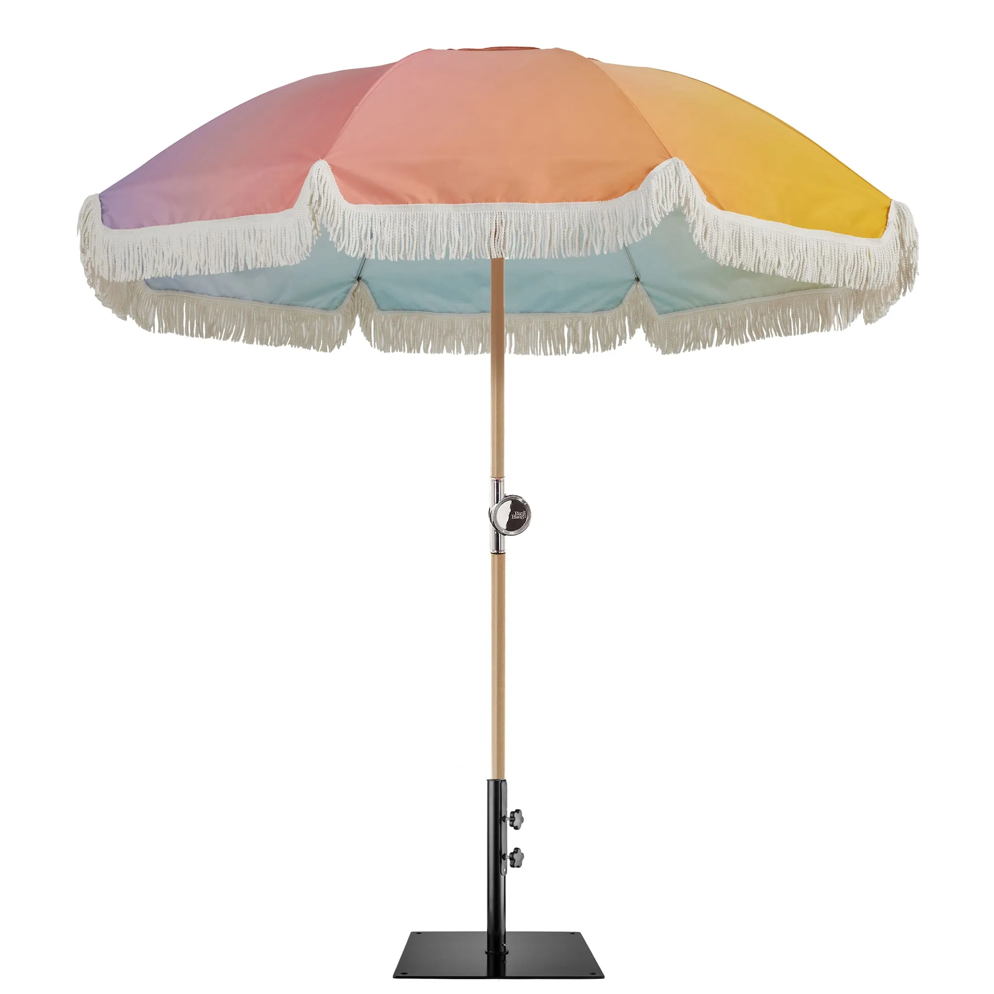 Premium Umbrella<br> with 14kg Black Base<br> 180cm diameter canopy