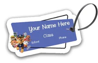 ""Paw Patrol" School labels packs