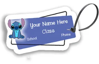 ""Stitch" School labels packs