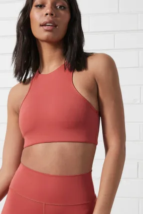 Rise Racerback Sports Bra (Terracotta)