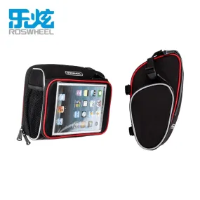 Roswheel Handlebar basket bycicle cycling bags bicycle bag pannier for ipad mini 7 8 inch bike bag accessories tablet pc