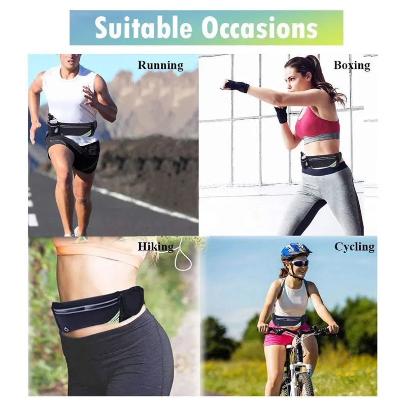 Running Waist Bag With Bottle Pouch -183119