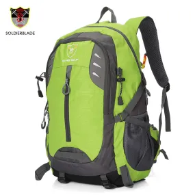 S Shape Large Capacity Backpack Water Resistance Outdoors