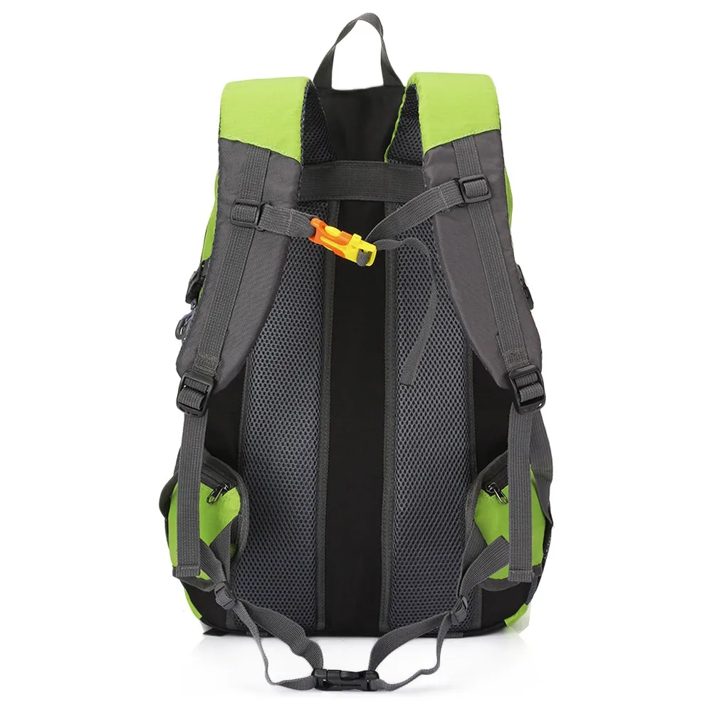 S Shape Large Capacity Backpack Water Resistance Outdoors