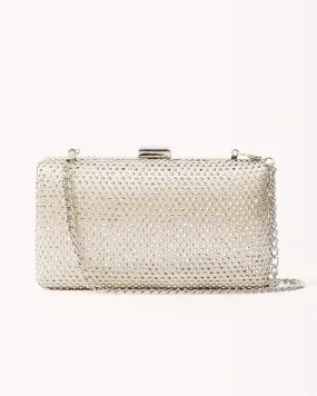 SCOTTIE CLUTCH BAG - CHAMPAGNE