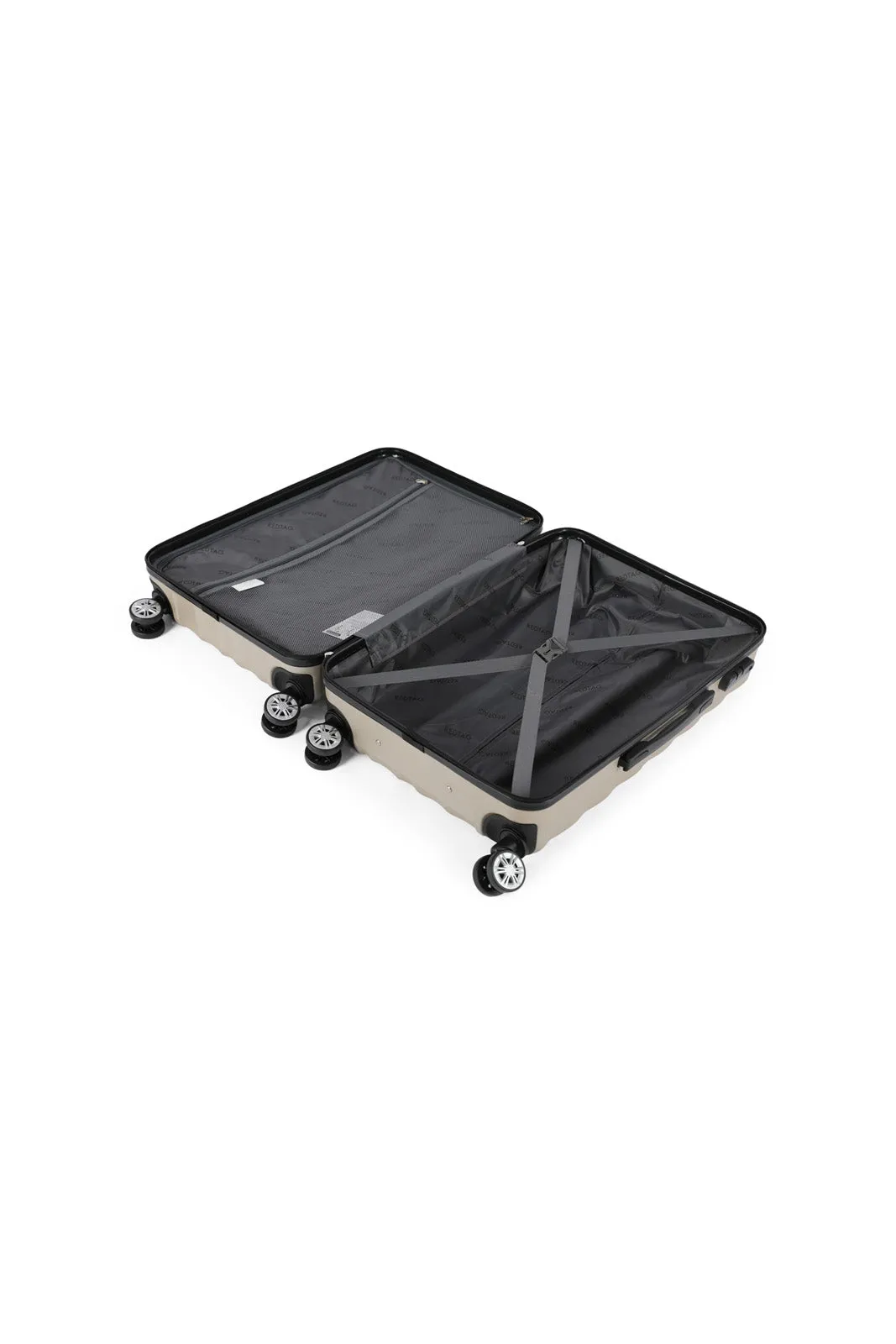 Silver Luggage Trolley (24 Inch)