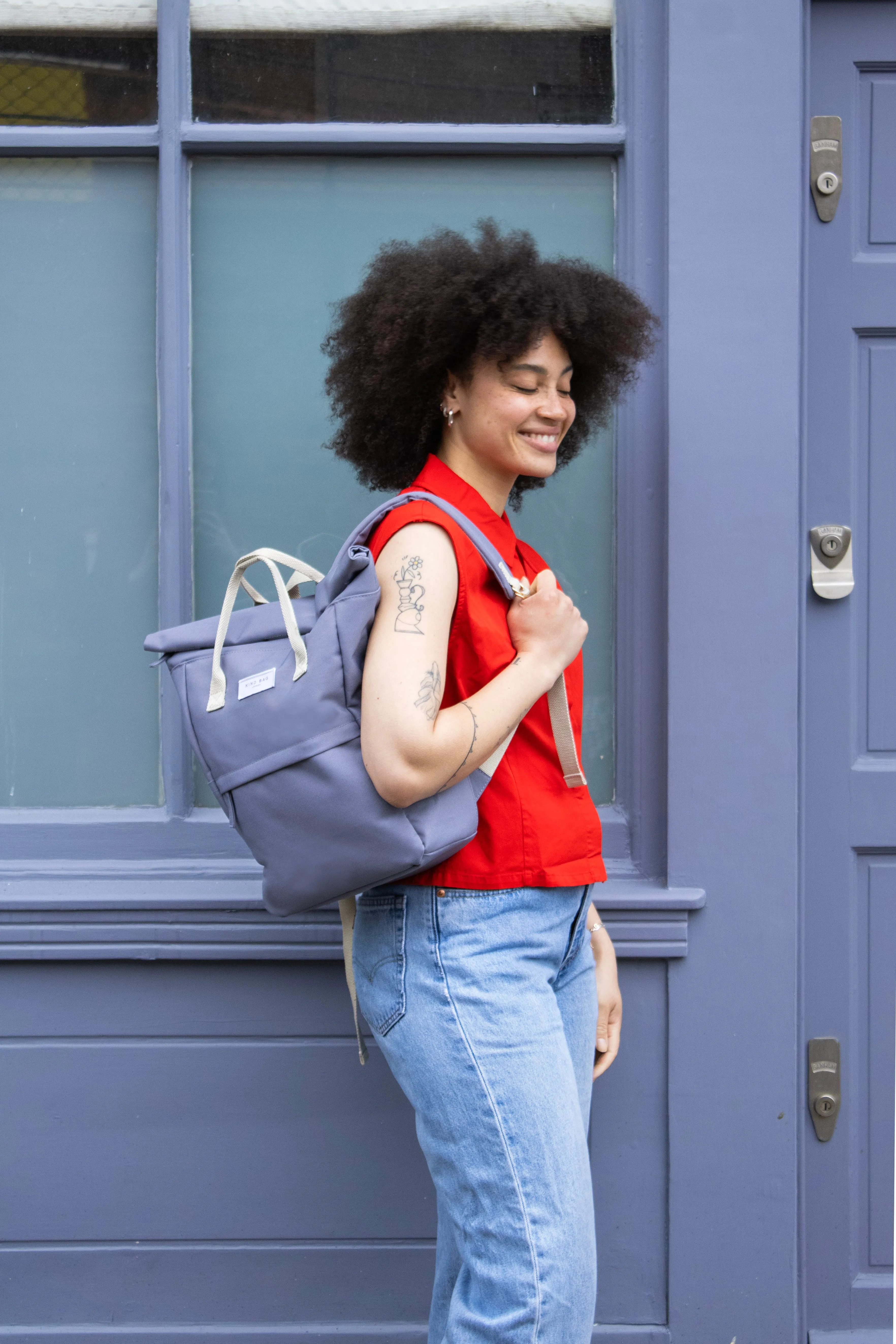 Slate Grey | “Hackney” 2.0 Backpack | Medium