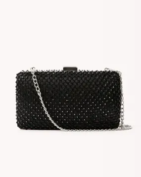 SLOAN CLUTCH BAG - BLACK