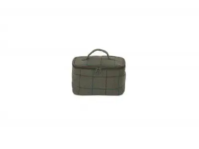 SMALL GREEN TWEED COOLER BAG