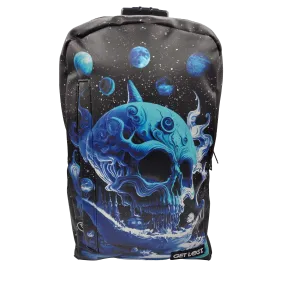 Smell Proof Premium Backpacks l BLUE LOST SKULL