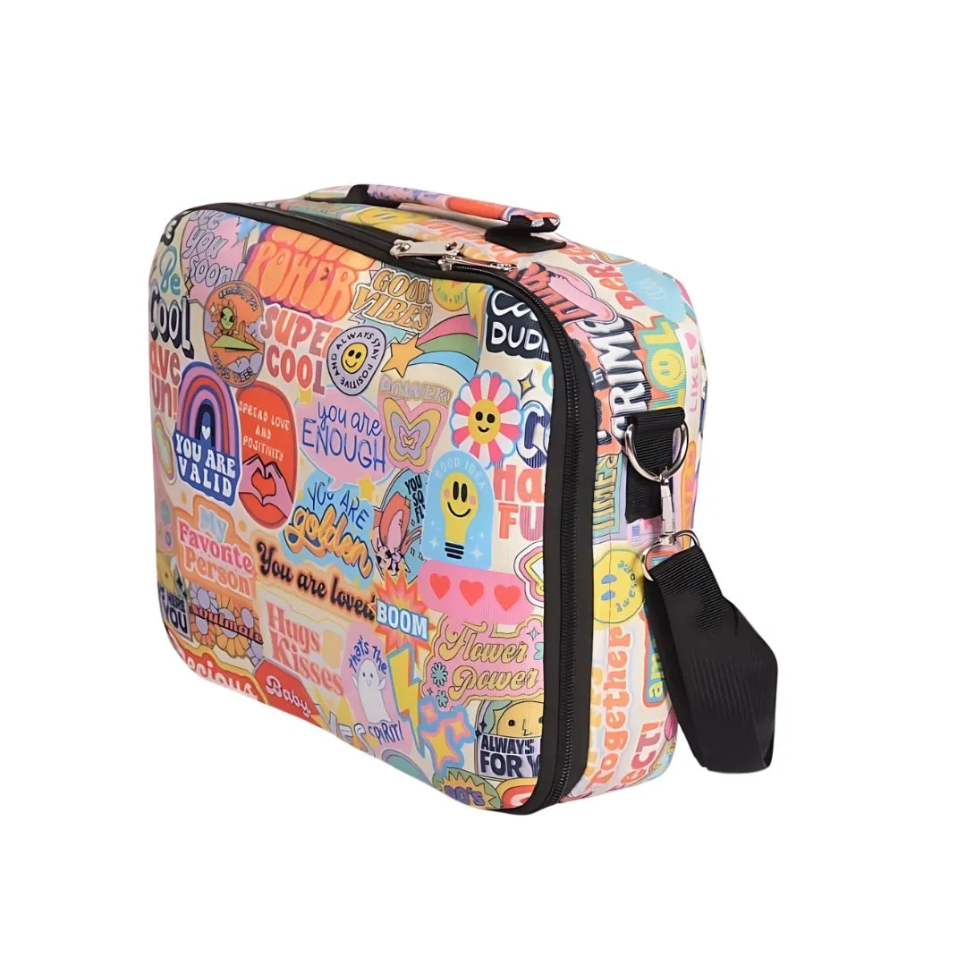 Sticker Mania Lunch Bag