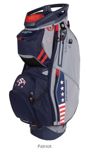 Sun Mountain C-130 Supercharged Cart Bag (14-Way top) 2023 - Free Personalization