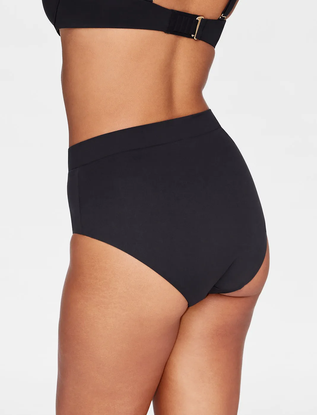 Swim High Waist Bikini Bottom