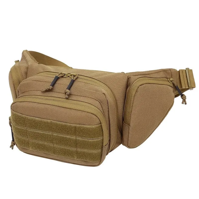 Tactical Military Portable Concealed Pistol Waist Bag