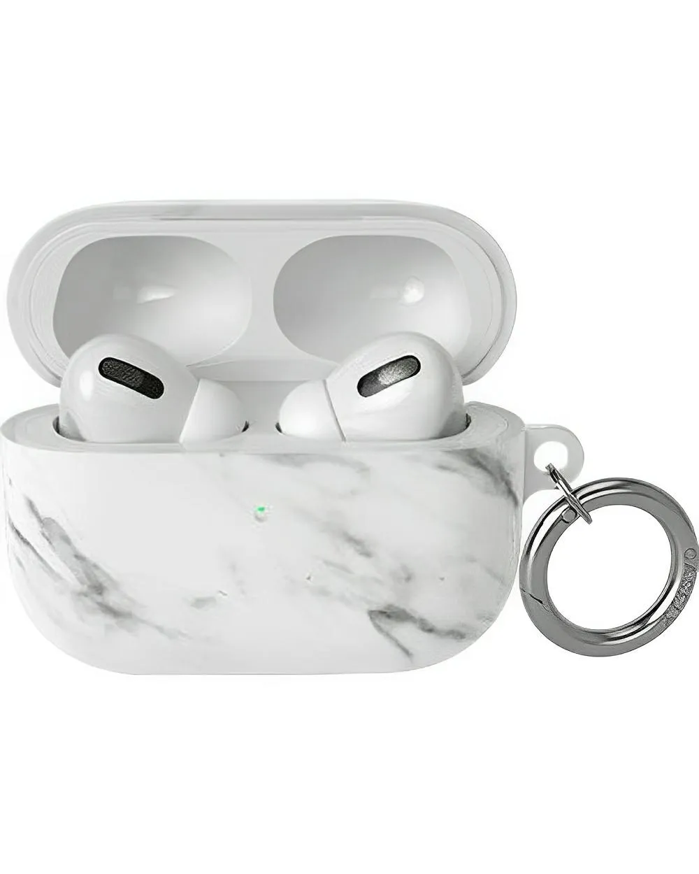 Take Me for Granite | White Marble AirPods Case