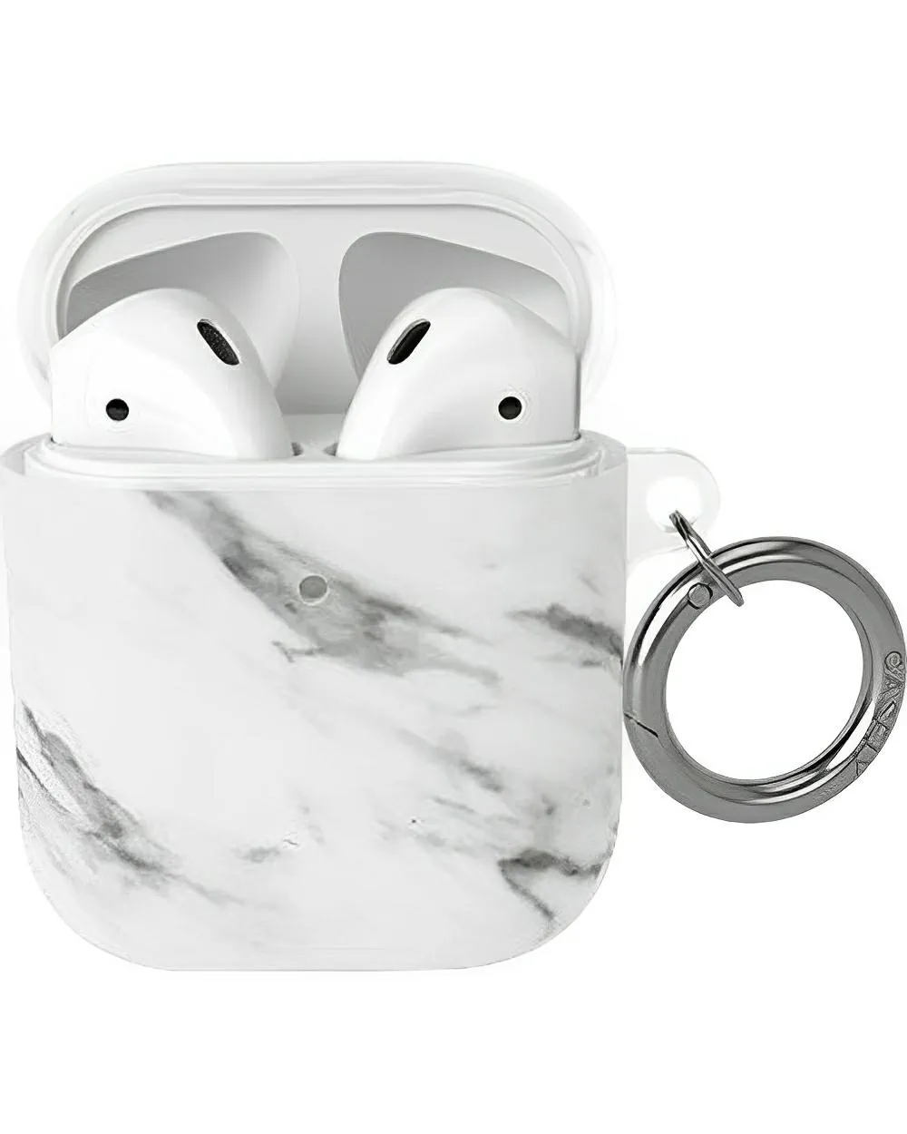 Take Me for Granite | White Marble AirPods Case