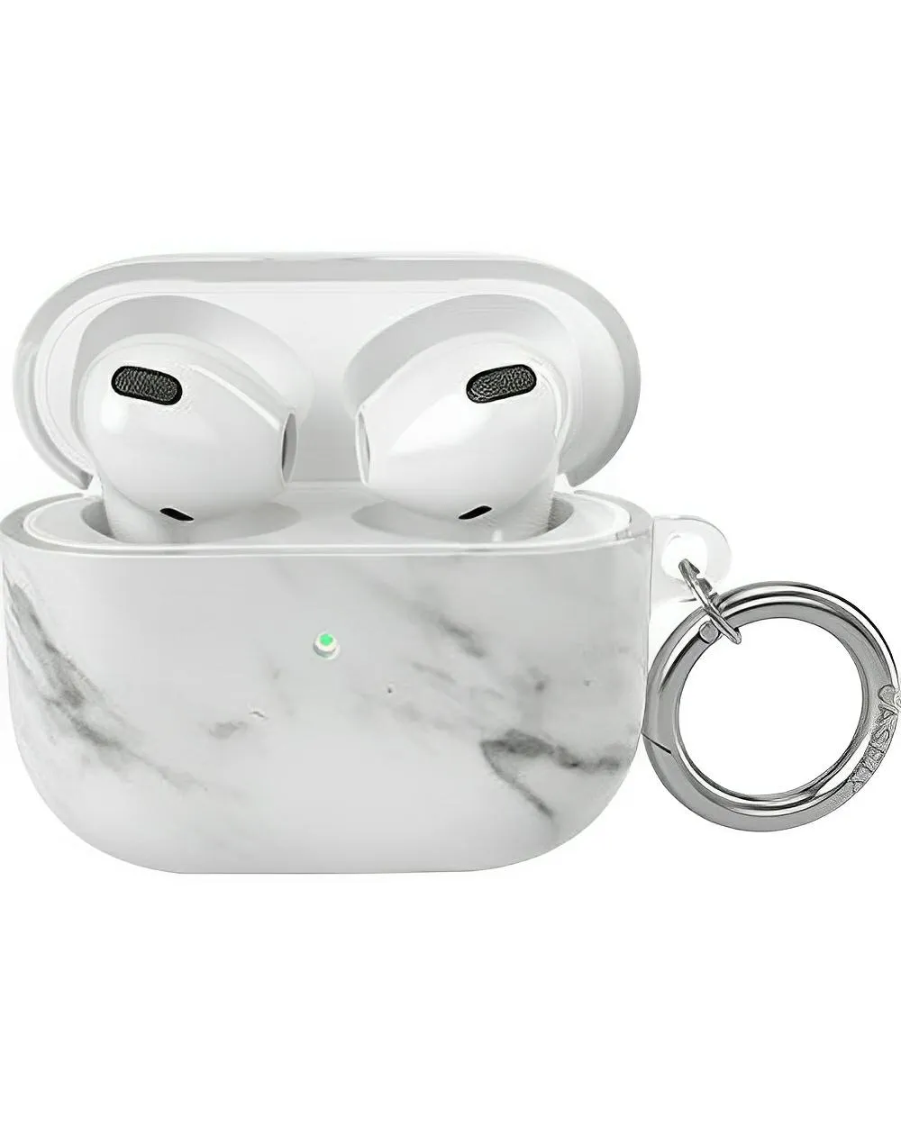 Take Me for Granite | White Marble AirPods Case