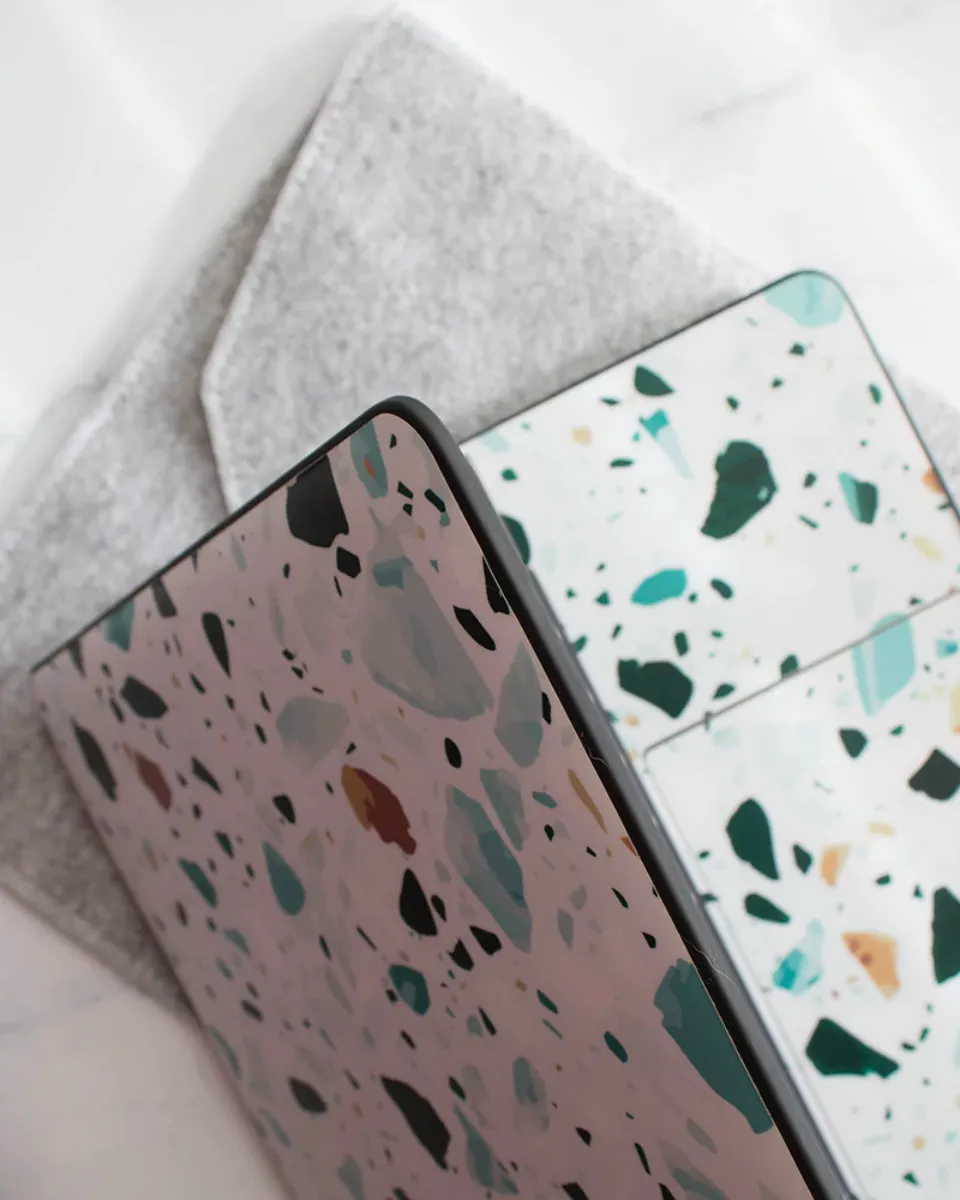 Terrazzo Macbook Case Bundle