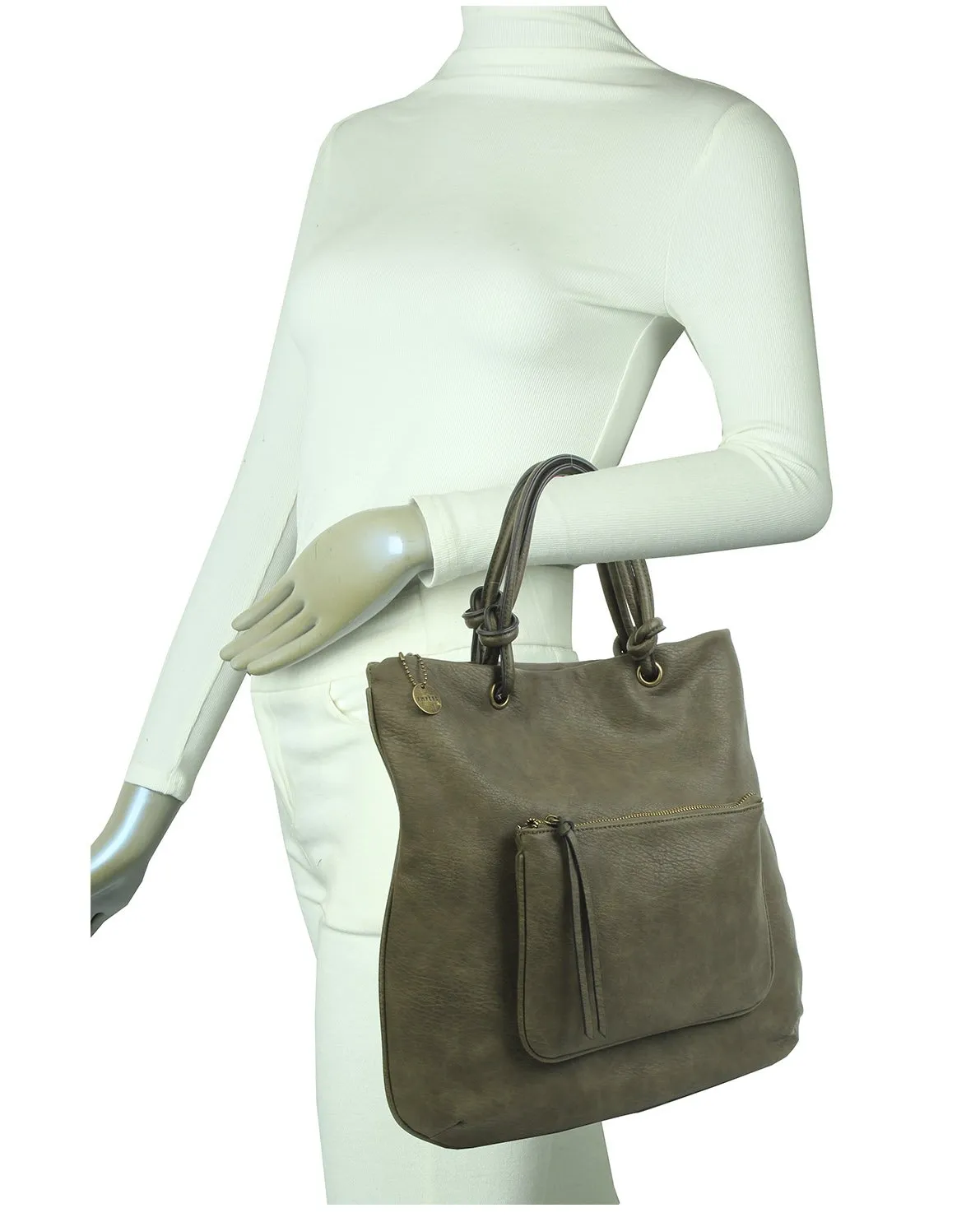 The Addison Tote - Brown