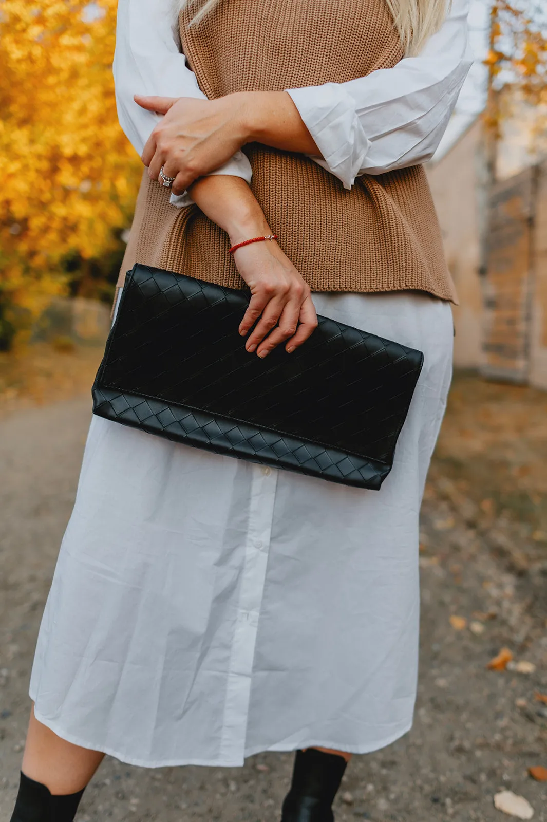 The Rabil Large Clutch by InWear - Black