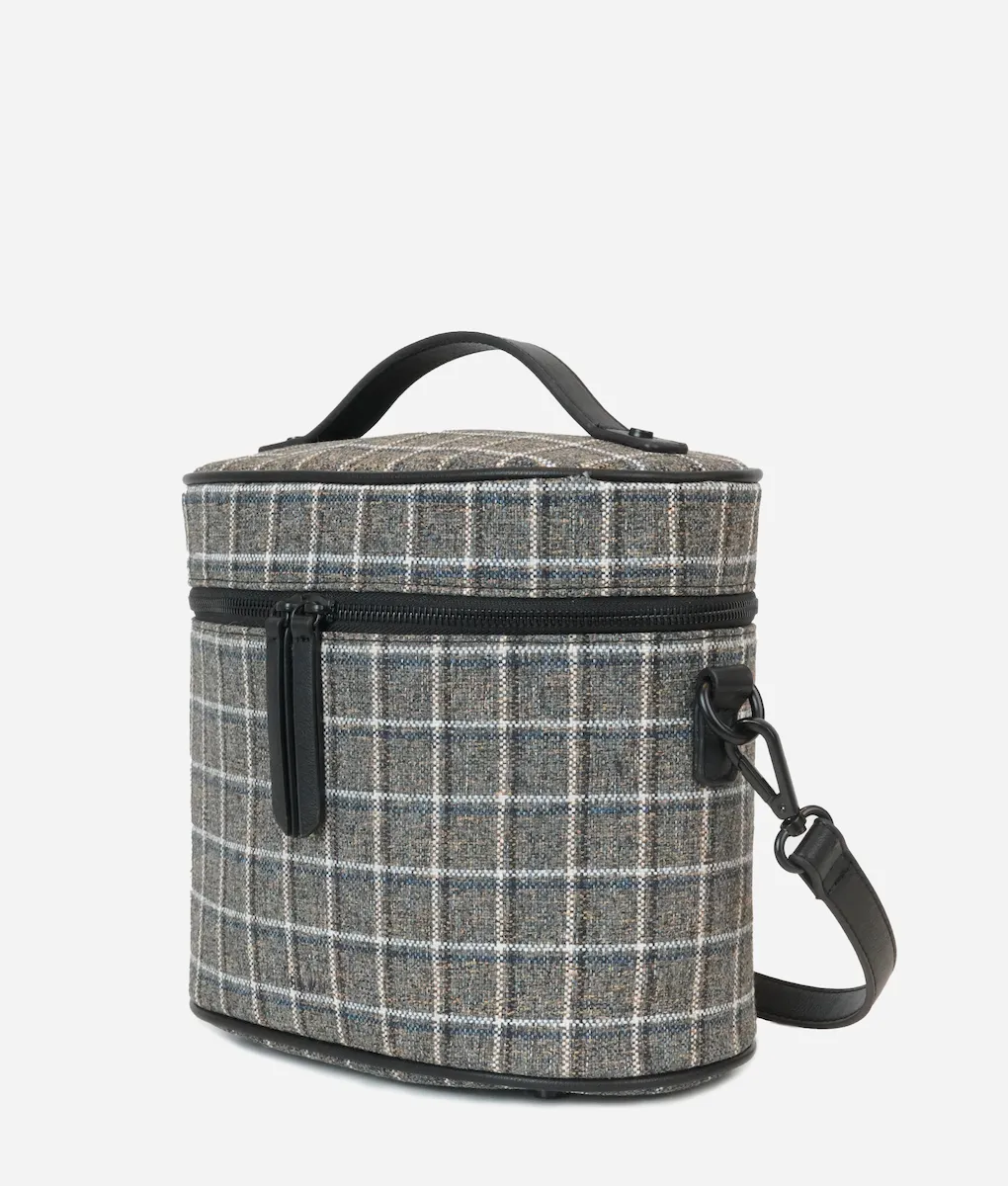 The Train Case - Plaid Tweed