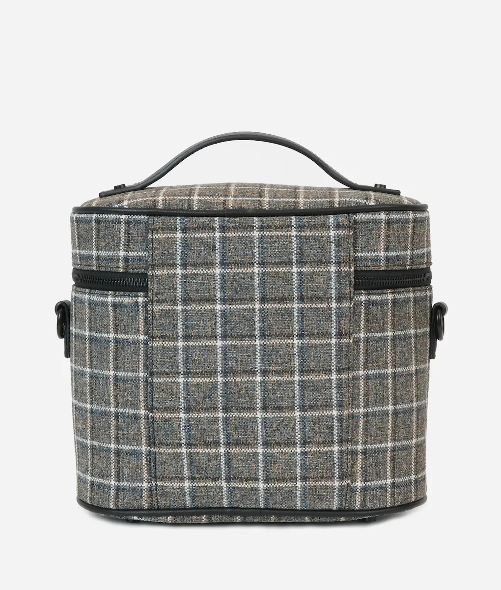 The Train Case - Plaid Tweed