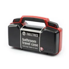 TOOLETRIES Bathroom Travel Case - Red