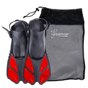 Torpedo Snorkeling Fins - Red