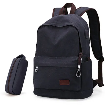 Travel USB Charger Backpack