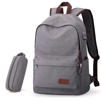 Travel USB Charger Backpack