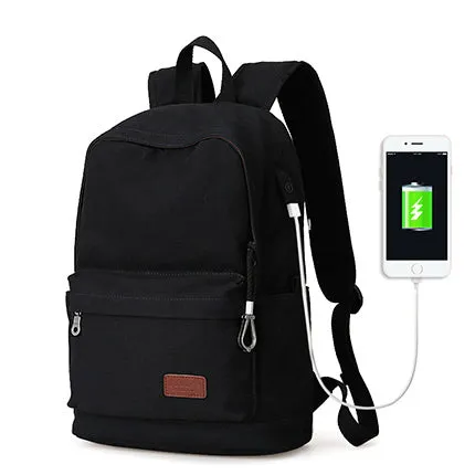 Travel USB Charger Backpack