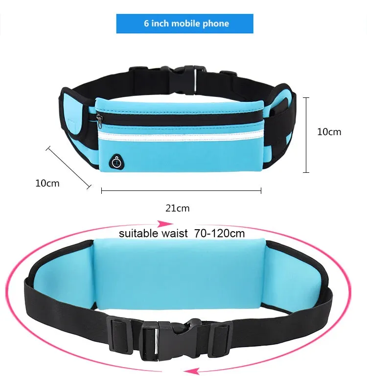 Unisex Running Waist  Vintage Bag Sports Fanny