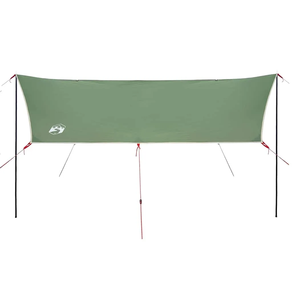 vidaXL Car Tent Green Waterproof