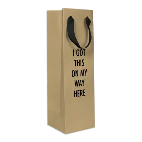 Way Here Wine Bag