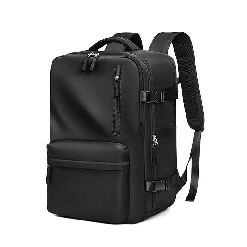 Women Travel Minimalist Backpack - Travel Backpack With USB Charging Port And Shoes Compartment