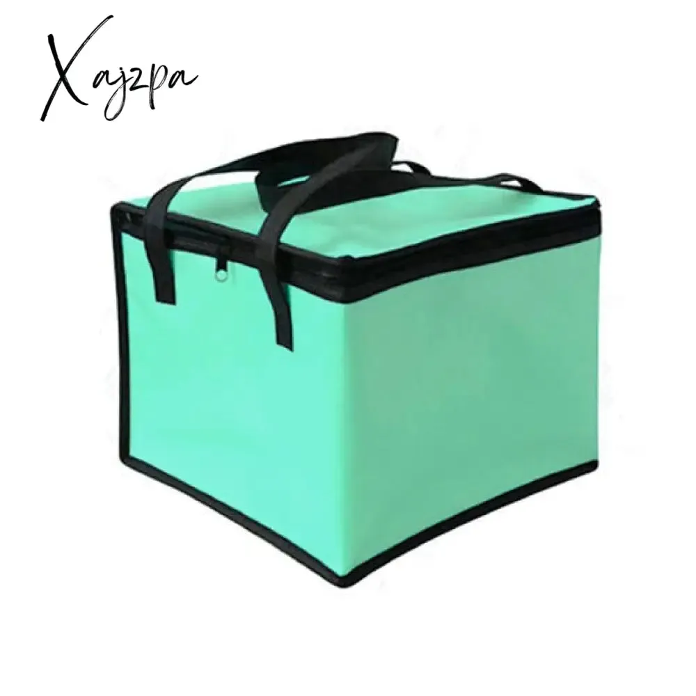 Xajzpa - Insulated Thermal Cooler Bag Cool Lunch Foods Drink Boxes Drink Storage Big Square Chilled Bags Zip Picnic Tin Foil Food Bags