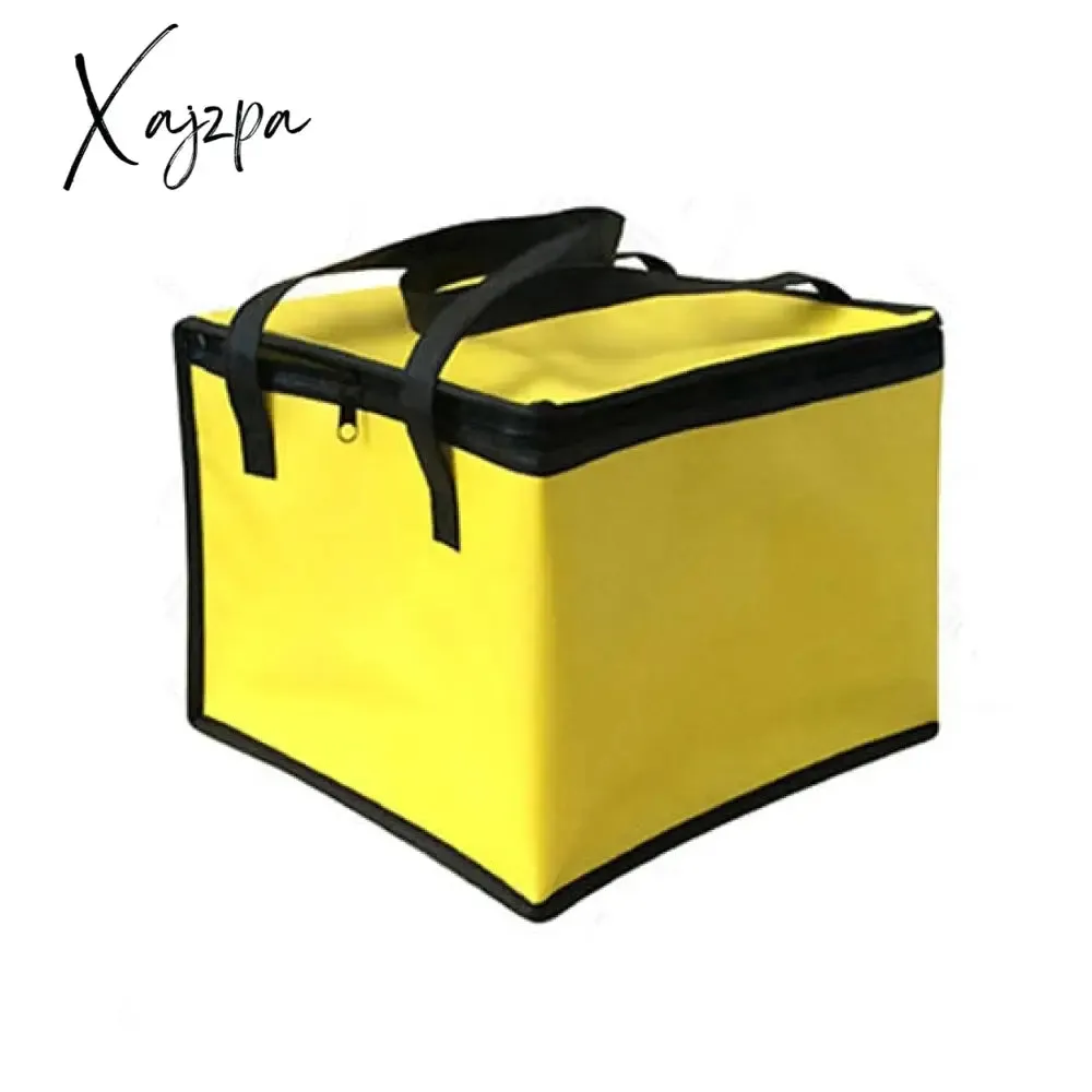 Xajzpa - Insulated Thermal Cooler Bag Cool Lunch Foods Drink Boxes Drink Storage Big Square Chilled Bags Zip Picnic Tin Foil Food Bags