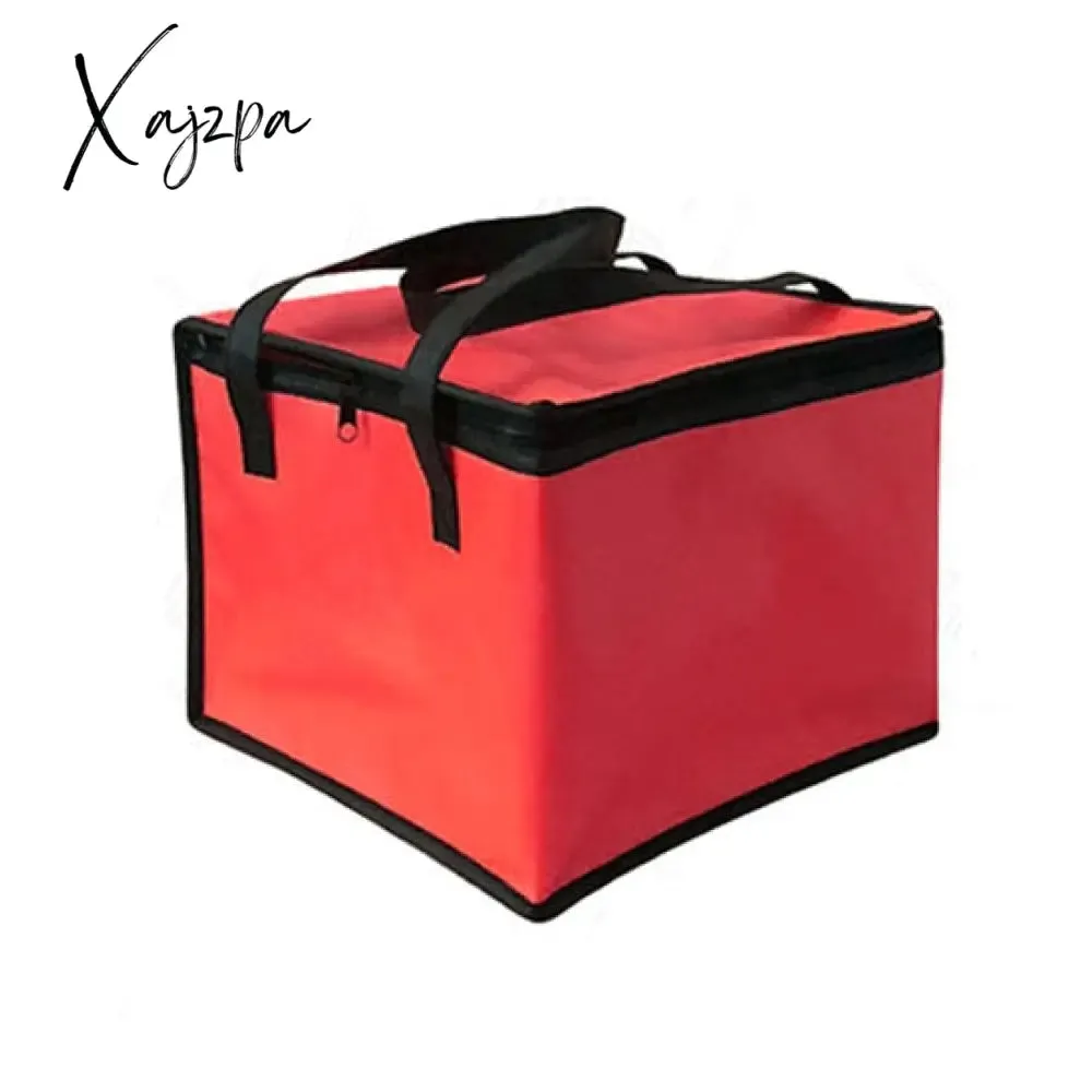 Xajzpa - Insulated Thermal Cooler Bag Cool Lunch Foods Drink Boxes Drink Storage Big Square Chilled Bags Zip Picnic Tin Foil Food Bags