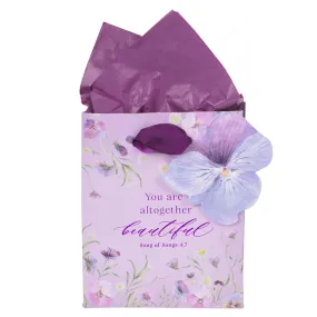 You Are Altogether Beautiful Extra Small Gift Bag with Gift Tag